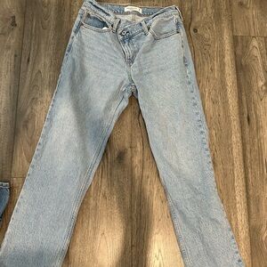 Abercrombie & Fitch Light Blue Straight Leg Jeans